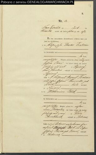 1878-13 DRAHEIM BÖRK Heirat a