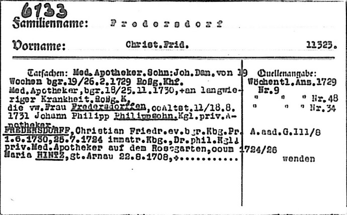 Fredersdorf 6133 in Kartei Moeller
