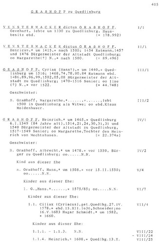 Graßhoff zu Quedlinburg S_405