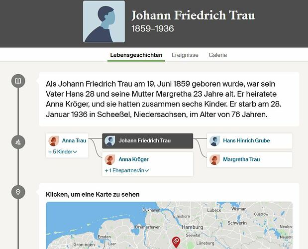 Trau, Johann Friedrich