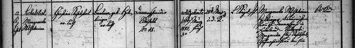 KB Uehlfeld; Bd. 6; Bild 97; Seite 94; 28.03.1881; Eintrag Nr. 12
