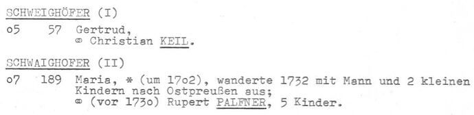 Palfner oo Schwaighofer in ALU-Nr. 1290