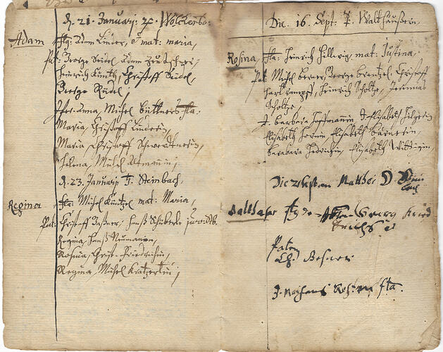 Taufbuch Seite 9 - 24