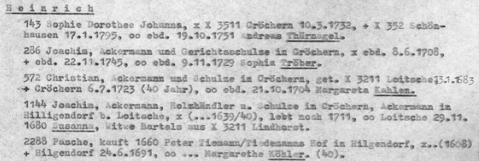 Heinrich in ALU-Nr. 1157