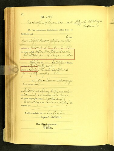 Metz oo Adelsberger geb Toledo