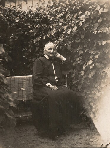 Jensen, Hans Nicolai 3. Ehefrau (96 Jahre alt geworden)