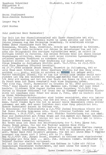 BRANDT - Ergänzungen in ALU-Nr. 2041