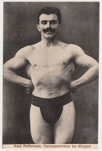 Karl Hoffmann, Eurpameister im Ringen