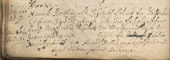 1700-10-12 Gosedop,Henrich Taufe St.Cyriakus,Horn