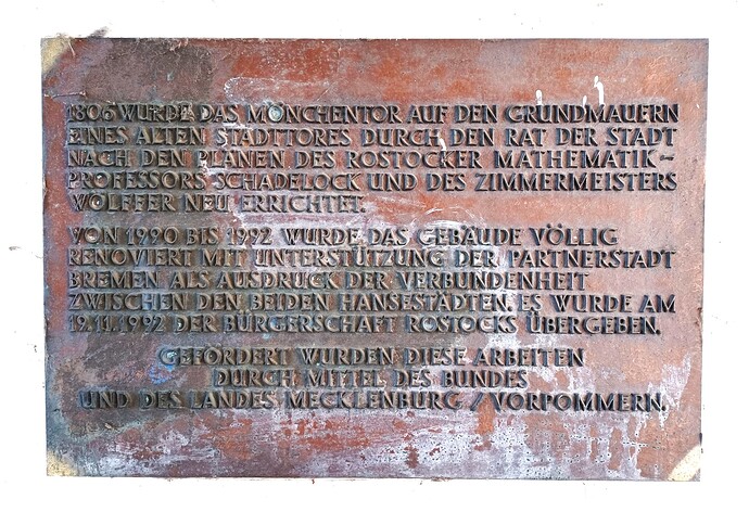 Mönchtor in Rostock 1925_4
