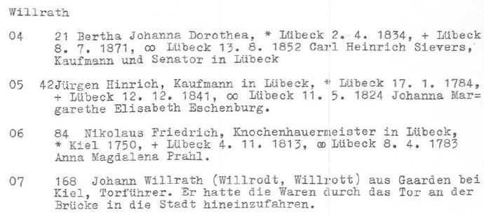 Willrath in ALU-Nr. 1264