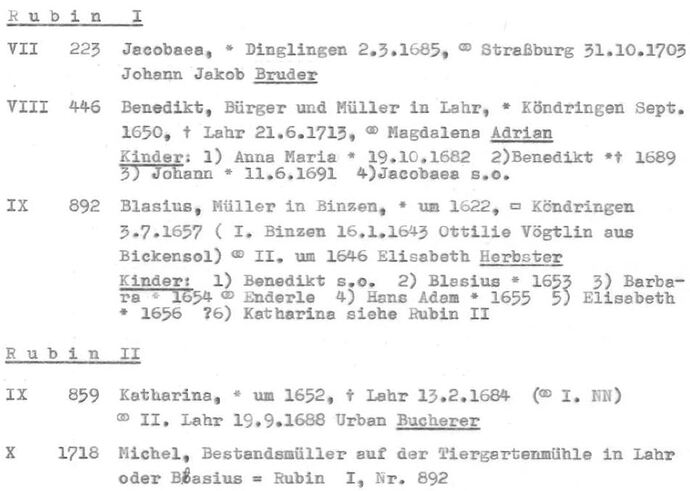 Rubin Müller auf der Tiergartenmühle in Lahr - Quelle ALU-Nr. 1518