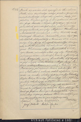 HU Weisblum Siwczynska  1928 Łódź św. St. Kostka