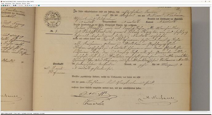 Seitz, Anna Elisabetha Catharina oo Jacob Hofmann