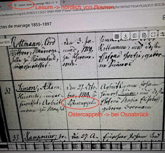 1819 NAISSANCE PEUT ETRE