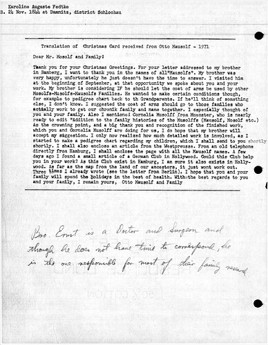 Johann Christian Mausolf, Mossin, Schlochau von Moslof, William_10