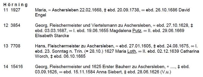 Hörning in ALU-Nr. 3054