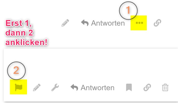 Beitrag in Discourse melden