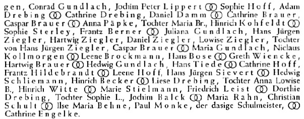 Jahr 1751 Kirche Gr. Poserin 2 Glashütten in Mecklenburg v. Ernst Ritter ZNF 1963 Jgg. 38 - 1970 Jgg. 45